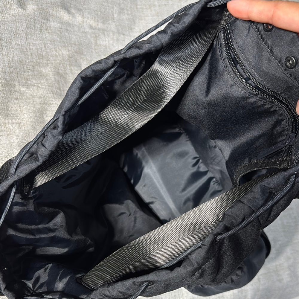 Beyond Yoga Black Drawstring Backpack - image 6